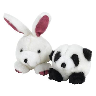 Booda Squatter Panda/Rabbit Small Dog & Puppy Toy Multi - Color 1ea/SM, 2 pk - Pets Perfect