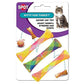 Spot Kitty Fun Tubes Catnip Toy Assorted 3.25 in 3 Pack - Pets Perfect