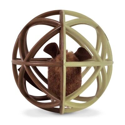 OurPets Trapped Mouse Ball of Furry Fury Catnip Toy Coffee/Beige 1ea - Pets Perfect