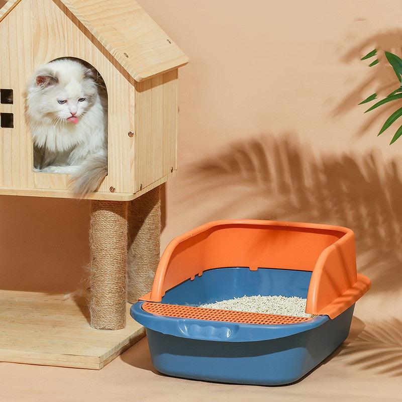 Fully Enclosed Cat Litter Box - The Ultimate Cat Kennel - Pets Perfect
