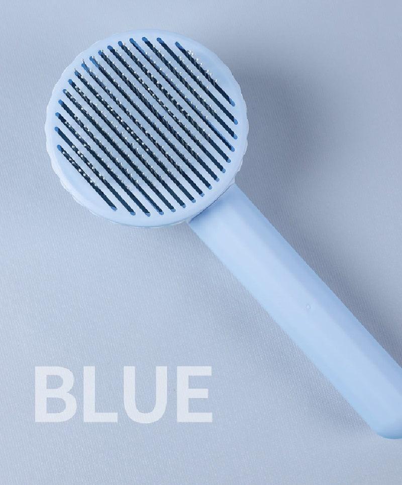 Self - Cleaning Pin Brush - High - Density Needle Comb for Dogs & Cats - Pets Perfect