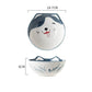 Elevated Ceramic Cat Bowl Set With Shelf - Promotes Healthy Posture And Double Feeding - Pets Perfect