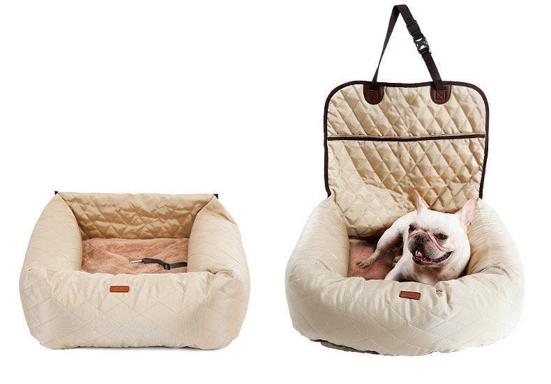 2 - In - 1 Pet Travel Bed: Portable And Versatile Dog Carrier And Car Seat - Pets Perfect