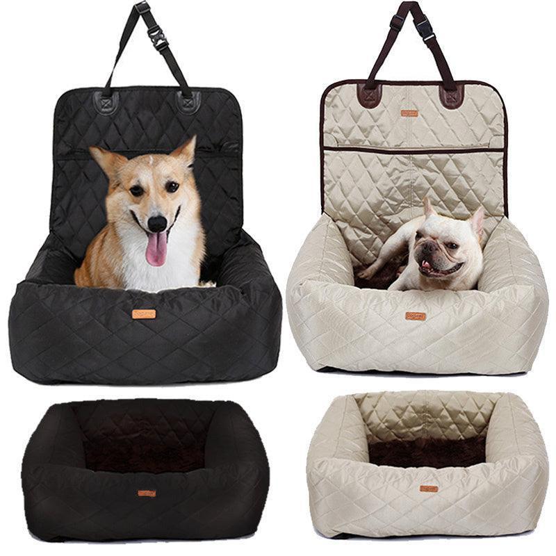 2 - In - 1 Pet Travel Bed: Portable And Versatile Dog Carrier And Car Seat - Pets Perfect