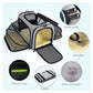 Pet Travel Haven: Expandable And Reflective Cat Carrier For Safe And Comfortable Journeys - Pets Perfect