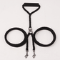 Double - Ended Hand - Knitted Braided Rope Dog Leash: The Ultimate Outdoor Companion - Pets Perfect
