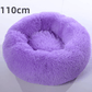 Cozy Haven: Luxurious Round Pet Bed For Winter Comfort - Pets Perfect