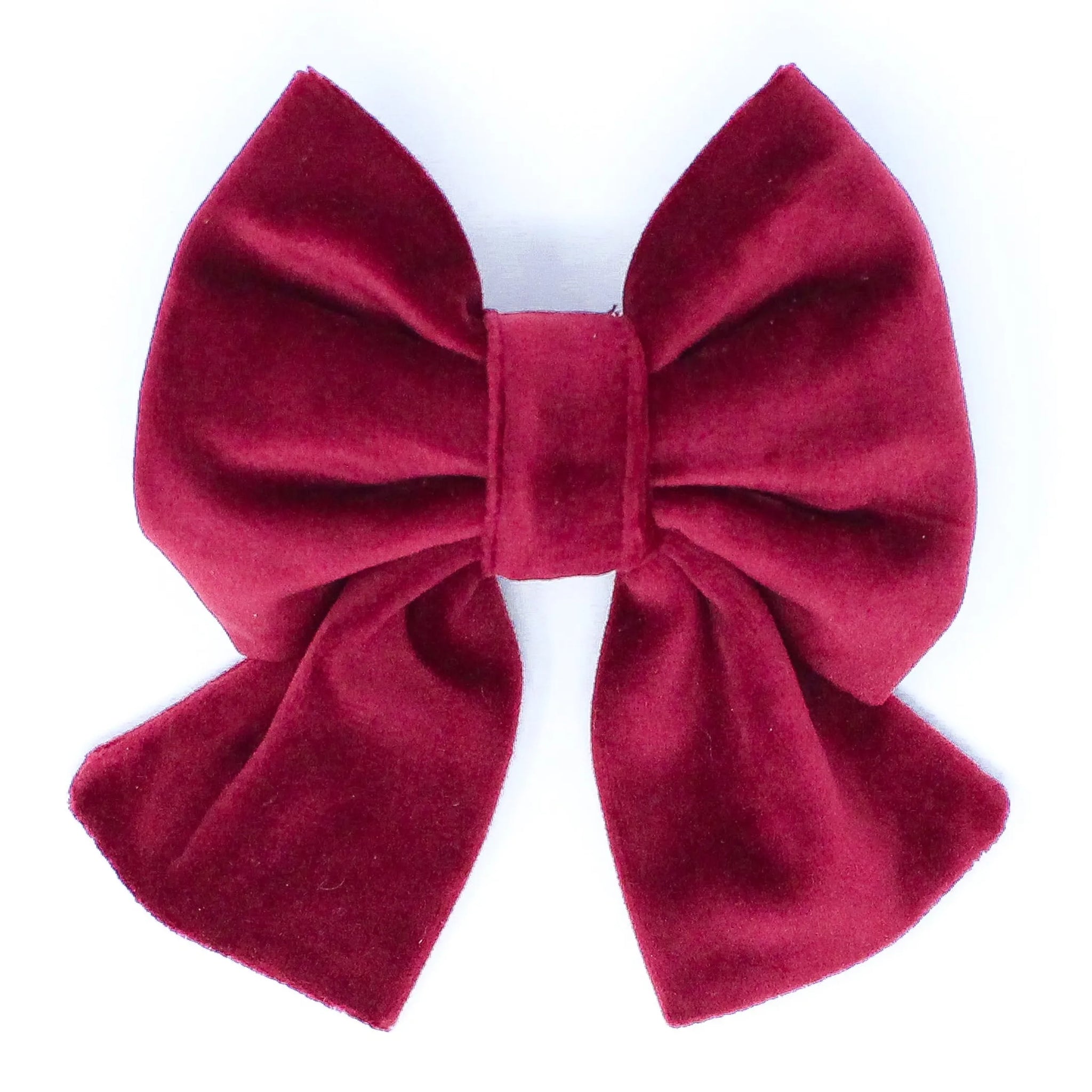 Limited Edition Velvet Mulberry Sailor Dog Bow
