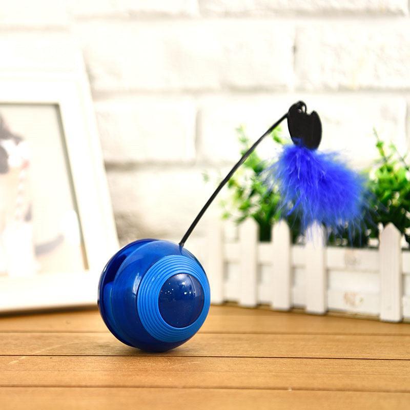 Interactive Feathered Pet Tumbler: Engage And Entertain Your Furry Friend! - Pets Perfect