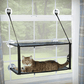 Luxury Cat Hammock Bed With Super Suction Cup - Removable And Washable - Pets Perfect