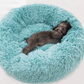 Luxuriously Cozy Round Plush Cat Mattress - Pets Perfect