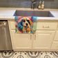 Hippie Dawg Kitchen Towel - Size: 25HX15W | Pack Of: 1 | Collection name: Hippie dawg - Pets Perfect