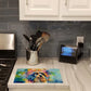 Hippie Dawg Glass Cutting Board - Size: LARGE | Pack Of: 1 | Collection name: Hippie dawg - Pets Perfect