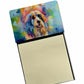 Paw Print Sticky Notes - Adhesive Note Pads for Dog and Cat Lovers - Pack Of: 1 | Collection name: Hippie dawg - Pets Perfect