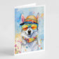 Hippie Dawg Greeting Cards - Size: 5X7 | Pack Of: 1 | Collection name: Hippie dawg - Pets Perfect
