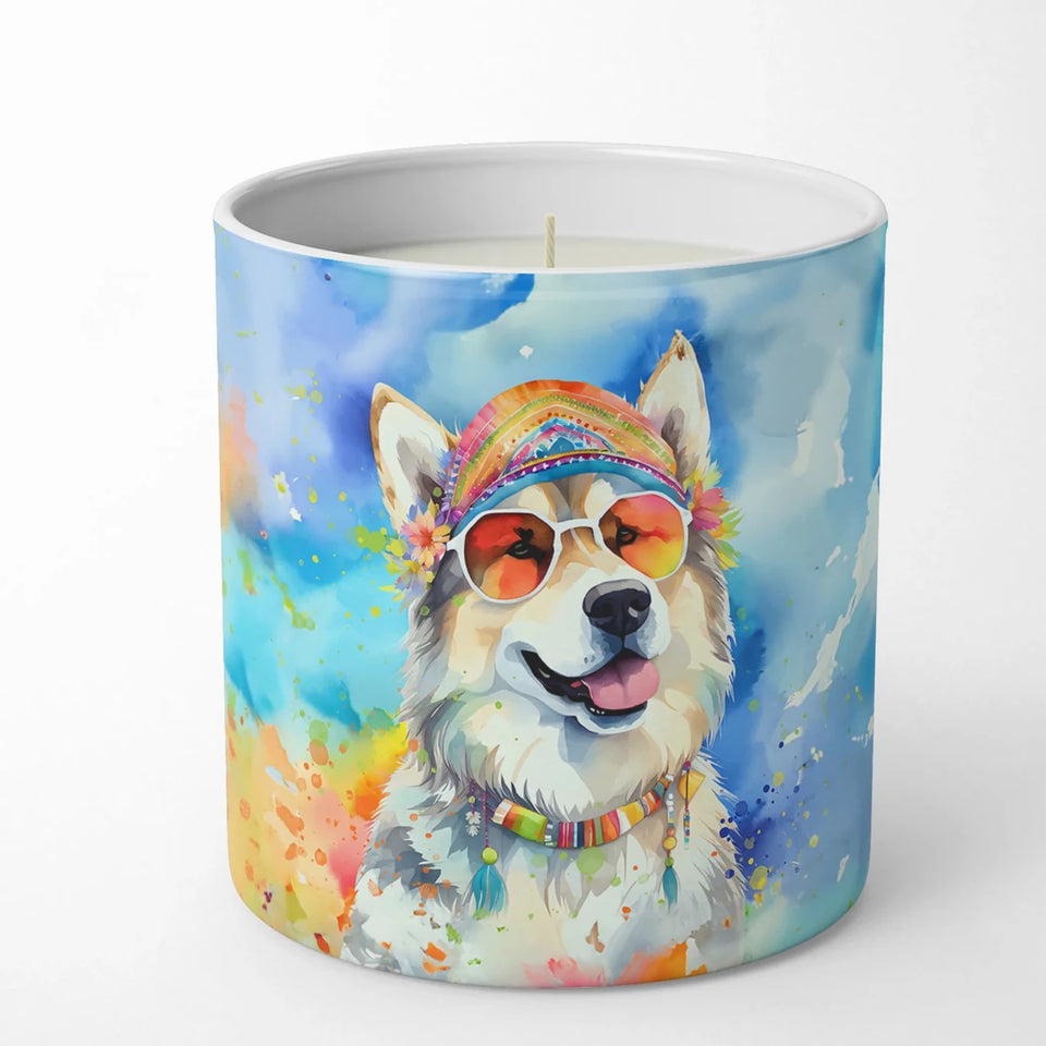 Hippie Dawg Decorative Soy Candle - 10 oz, 194030820667/American eskimo 2453, view 6