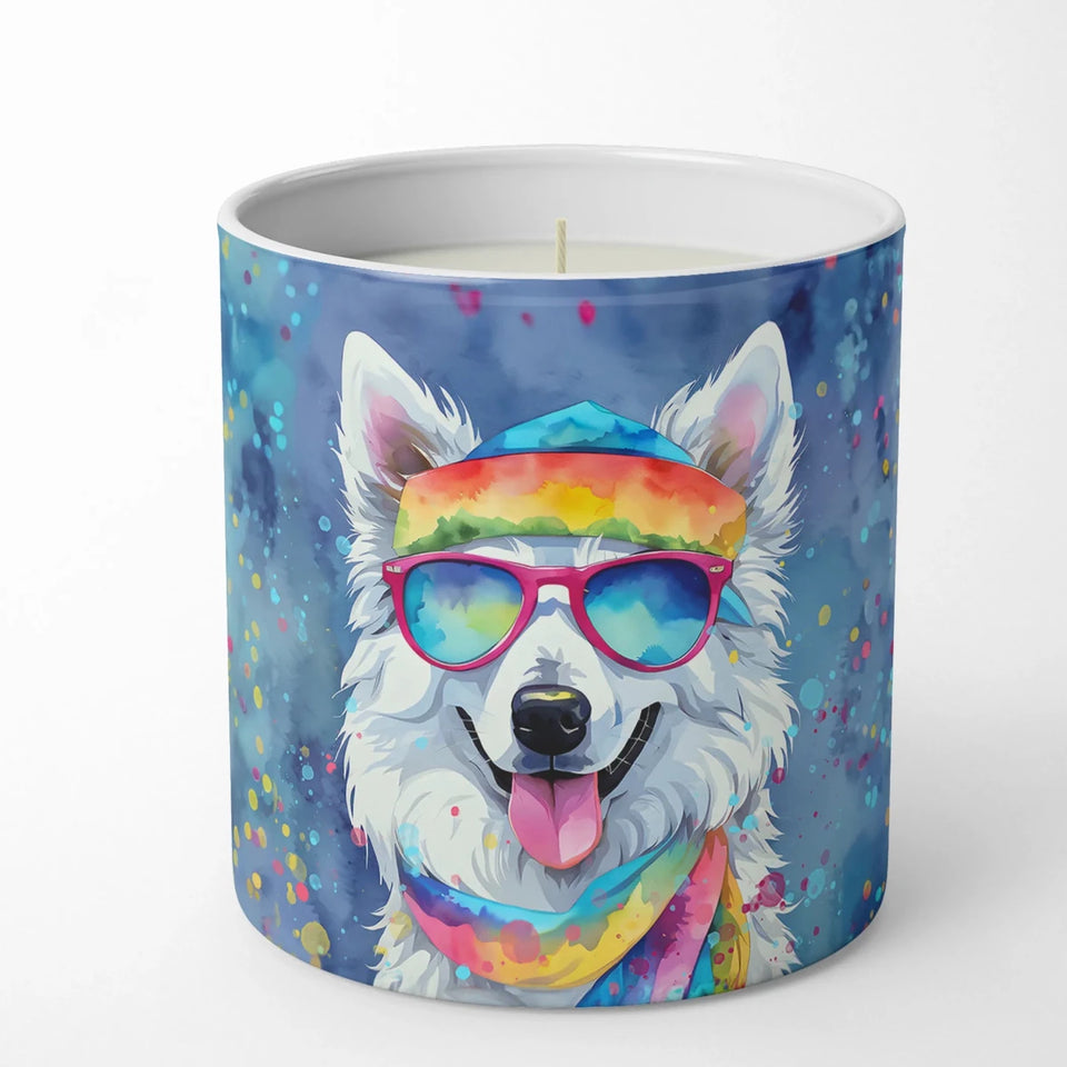 Hippie Dawg Decorative Soy Candle - 10 oz, 194030820674/Basset hound 2454, view 7