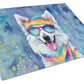 Hippie Dawg Glass Cutting Board - Size: LARGE | Pack Of: 1 | Collection name: Hippie dawg - Pets Perfect