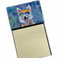 Paw Print Sticky Notes - Adhesive Note Pads for Dog and Cat Lovers - Pack Of: 1 | Collection name: Hippie dawg - Pets Perfect