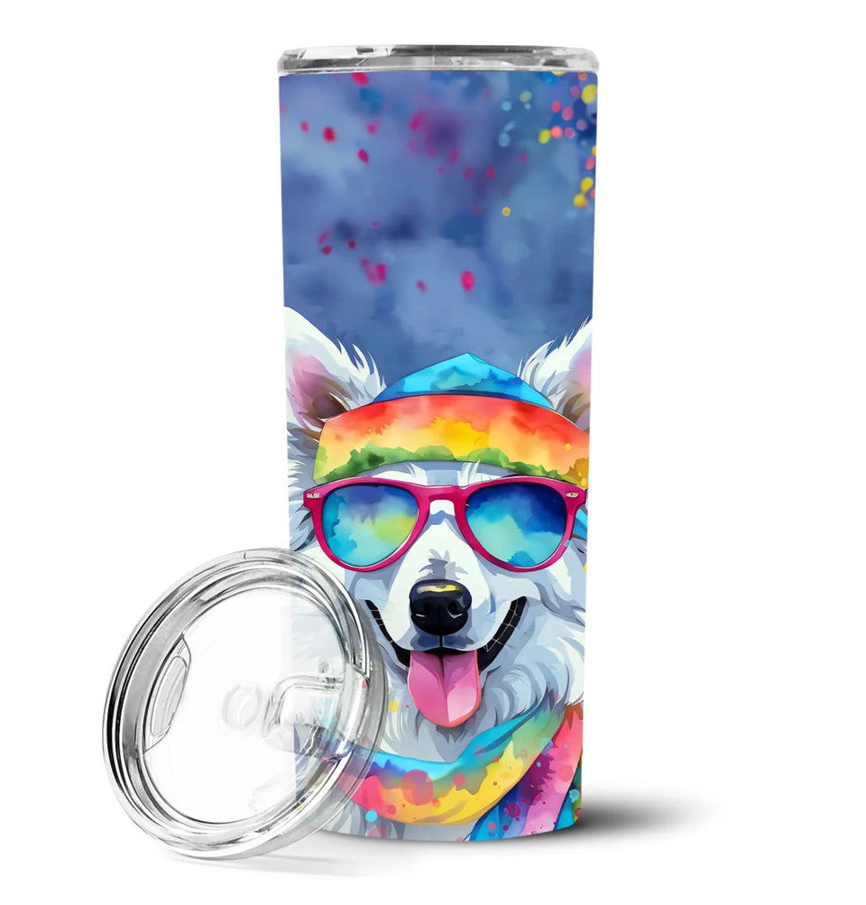 Pet Lover Stainless Steel Tumbler, 20 oz, Basset Hound Hippie Dawg-194030819302/Basset hound 2454, view 7