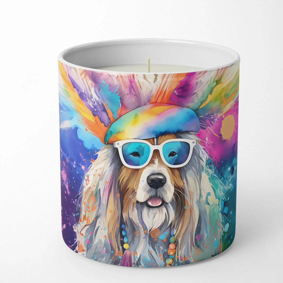 Hippie Dawg Decorative Soy Candle - 10 oz, 194030820704/Bearded collie 2457, view 10