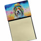 Paw Print Sticky Notes - Adhesive Note Pads for Dog and Cat Lovers - Pack Of: 1 | Collection name: Hippie dawg - Pets Perfect