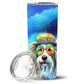 Pet Lover Stainless Steel Tumbler - 20 oz Insulated Travel Cup for Dog and Cat Owners - Size: 20 OZ | Pack Of: 1 | Collection name: Hippie dawg - Pets Perfect