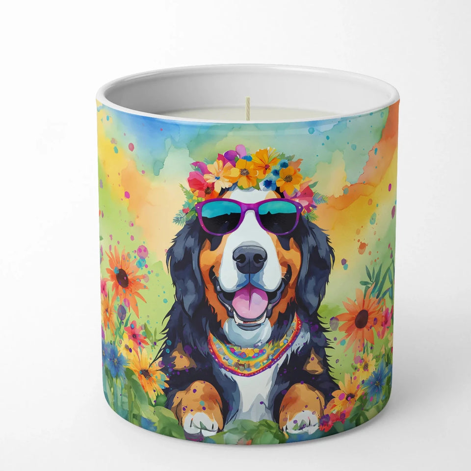Hippie Dawg Decorative Soy Candle - 10 oz, 194030820728/Bernese mountain dog 2459, view 12