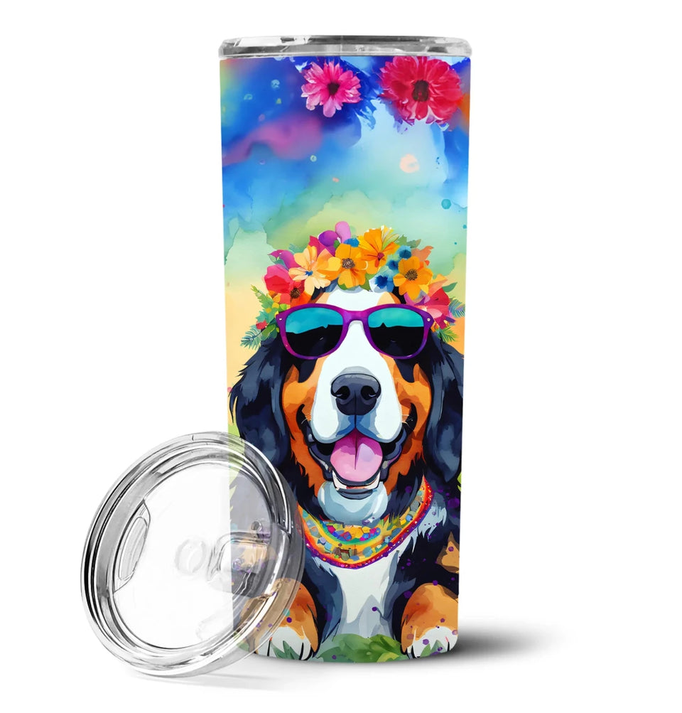 Pet Lover Stainless Steel Tumbler, 20 oz, Bernese Mountain Dog Hippie Dawg-194030819357/Bernese mountain dog 2459, view 12
