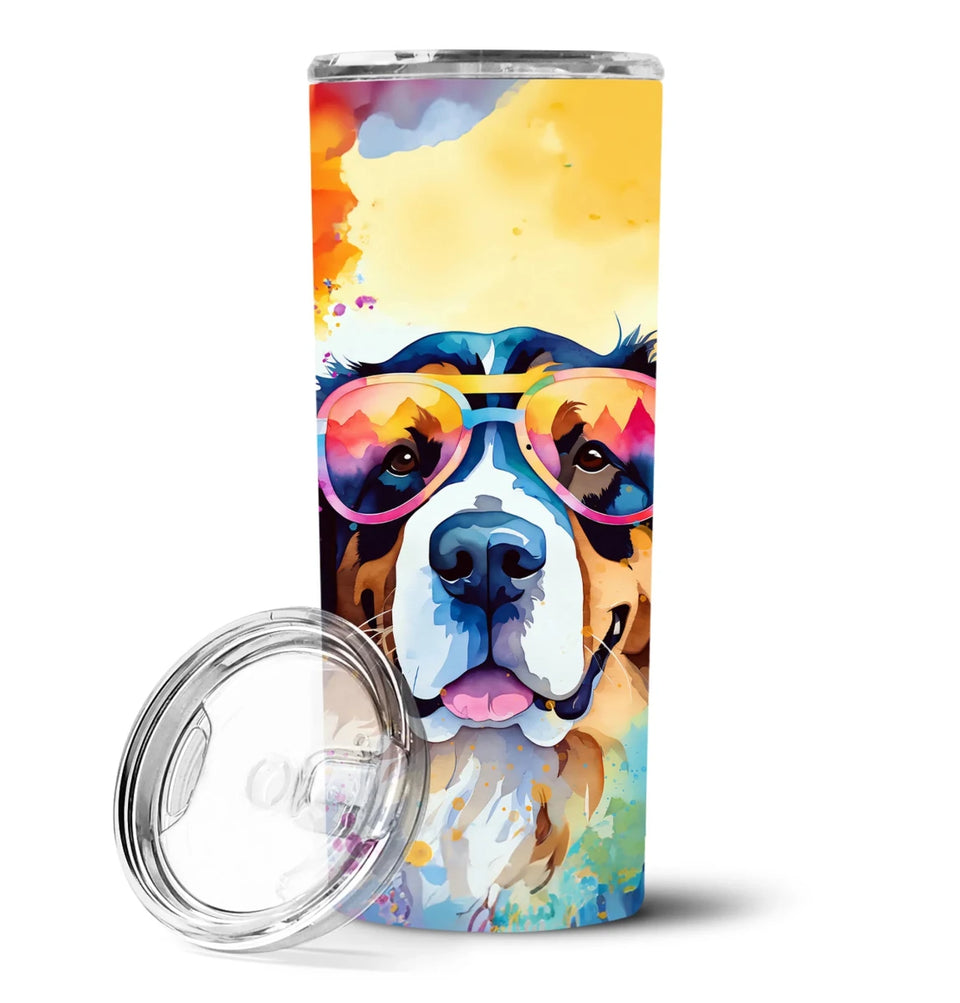 Pet Lover Stainless Steel Tumbler, 20 oz, Bernese Mountain Dog Hippie Dawg-194030819371/Bernese mountain dog 2461, view 14