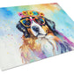 Hippie Dawg Glass Cutting Board - Size: LARGE | Pack Of: 1 | Collection name: Hippie dawg - Pets Perfect