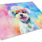 Hippie Dawg Glass Cutting Board - Size: LARGE | Pack Of: 1 | Collection name: Hippie dawg - Pets Perfect
