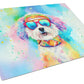 Hippie Dawg Glass Cutting Board - Size: LARGE | Pack Of: 1 | Collection name: Hippie dawg - Pets Perfect