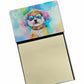 Paw Print Sticky Notes - Adhesive Note Pads for Dog and Cat Lovers - Pack Of: 1 | Collection name: Hippie dawg - Pets Perfect