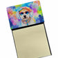 Paw Print Sticky Notes - Adhesive Note Pads for Dog and Cat Lovers - Pack Of: 1 | Collection name: Hippie dawg - Pets Perfect