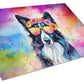 Hippie Dawg Glass Cutting Board - Size: LARGE | Pack Of: 1 | Collection name: Hippie dawg - Pets Perfect