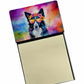 Paw Print Sticky Notes - Adhesive Note Pads for Dog and Cat Lovers - Pack Of: 1 | Collection name: Hippie dawg - Pets Perfect