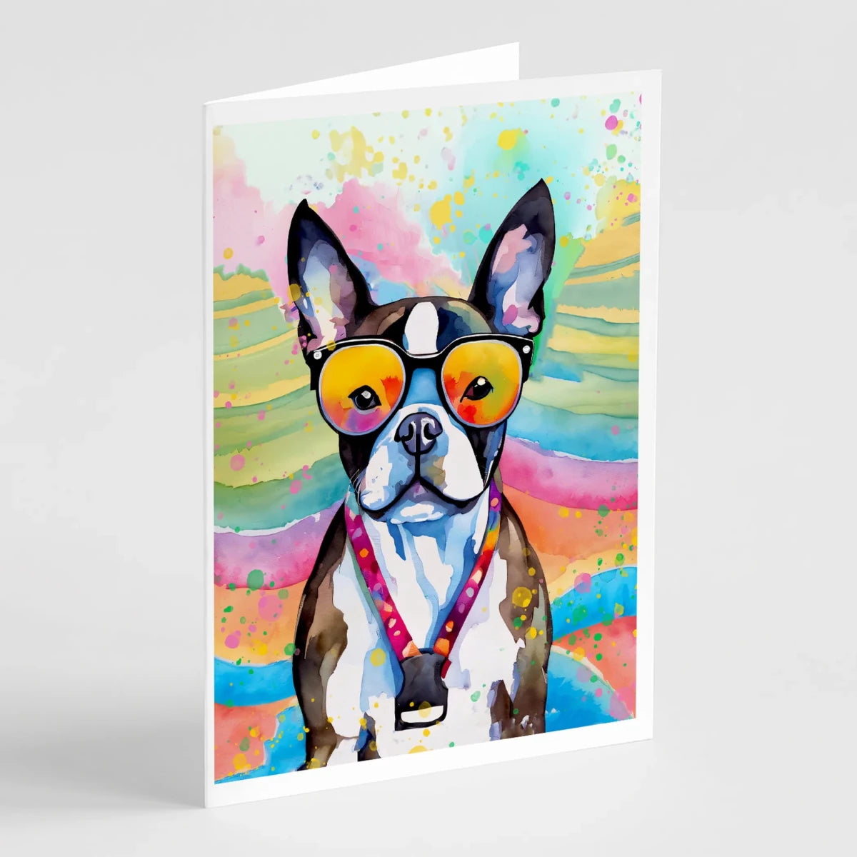 Hippie Dawg Greeting Cards - Size: 5X7 | Pack Of: 1 | Collection name: Hippie dawg - Pets Perfect