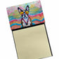 Paw Print Sticky Notes - Adhesive Note Pads for Dog and Cat Lovers - Pack Of: 1 | Collection name: Hippie dawg - Pets Perfect