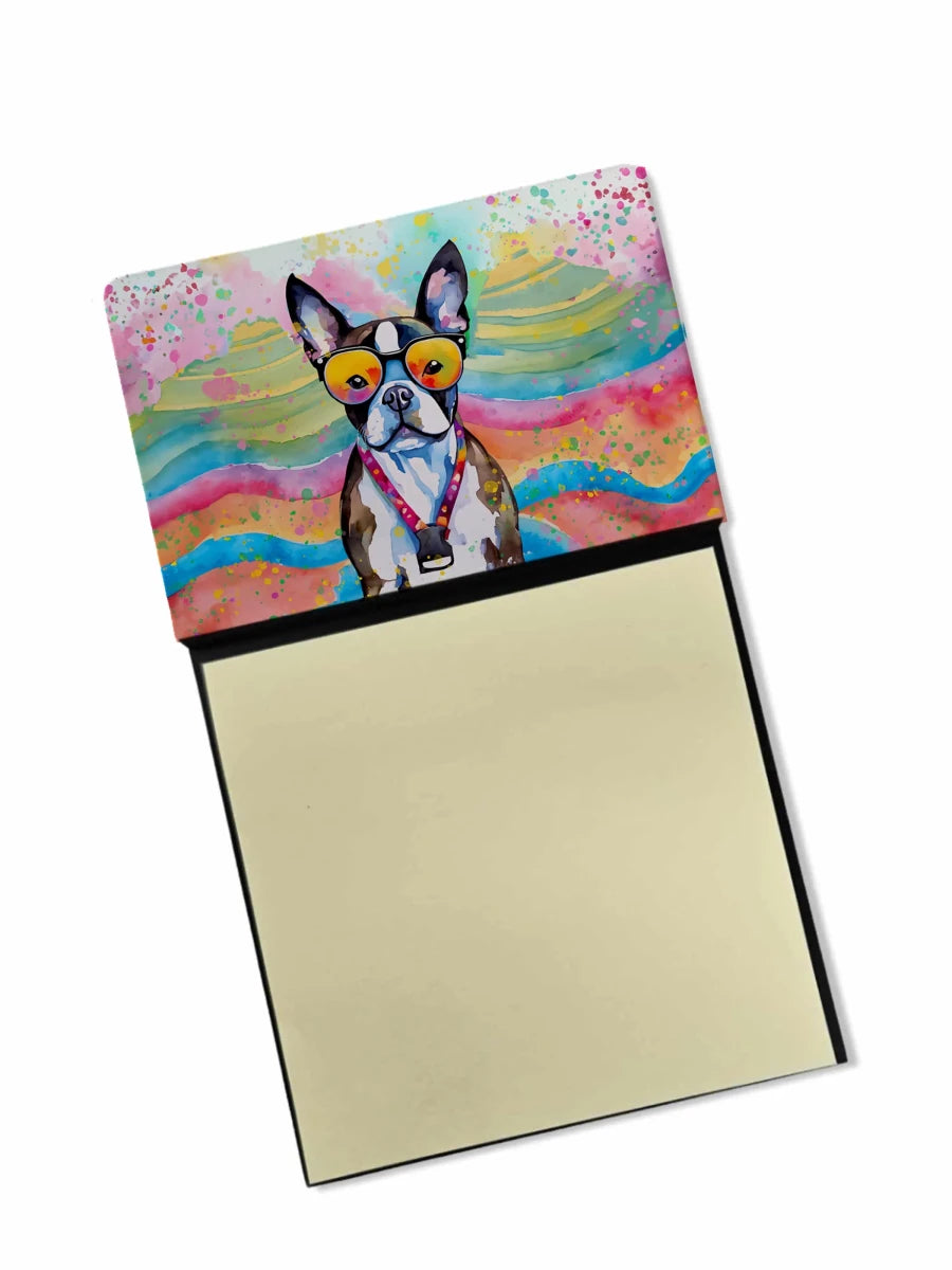 Paw Print Sticky Notes - Adhesive Note Pads for Dog and Cat Lovers, 198453023544/Boston terrier 2468, view 21