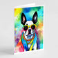 Hippie Dawg Greeting Cards - Size: 5X7 | Pack Of: 1 | Collection name: Hippie dawg - Pets Perfect