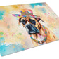 Hippie Dawg Glass Cutting Board - Size: LARGE | Pack Of: 1 | Collection name: Hippie dawg - Pets Perfect