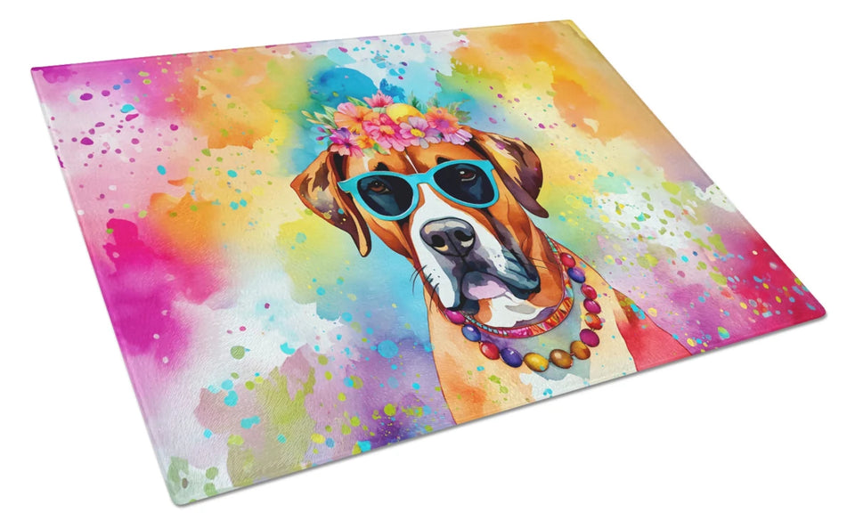 Hippie Dawg Glass Cutting Board - Large, Boxer 2473, view 26