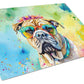 Hippie Dawg Glass Cutting Board - Size: LARGE | Pack Of: 1 | Collection name: Hippie dawg - Pets Perfect