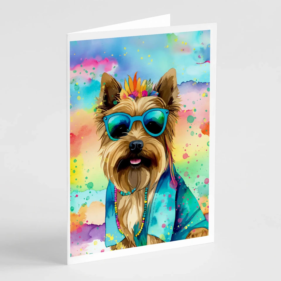 Hippie Dawg Greeting Cards - 5 x 7, Cairn terrier 2480, view 33