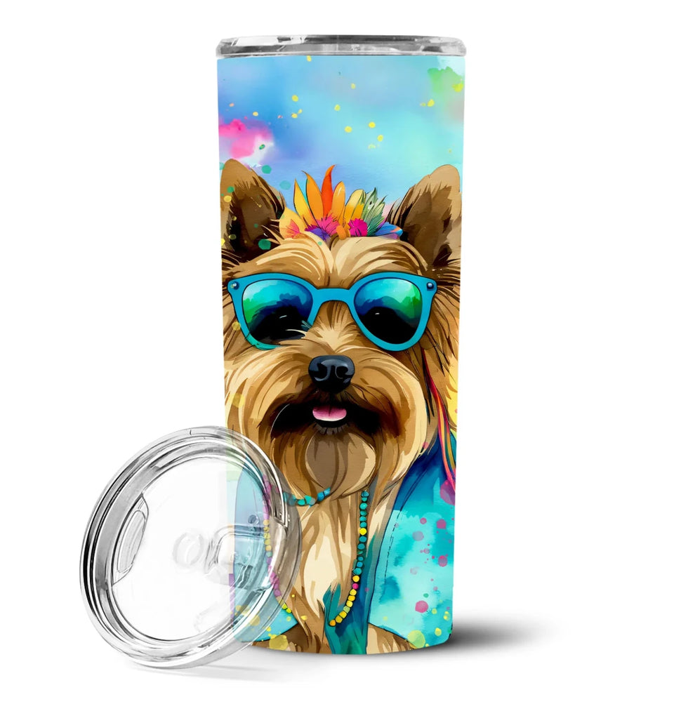 Pet Lover Stainless Steel Tumbler, 20 oz, Cairn Terrier Hippie Dawg-194030819562/Cairn terrier 2480, view 34