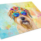Hippie Dawg Glass Cutting Board - Size: LARGE | Pack Of: 1 | Collection name: Hippie dawg - Pets Perfect