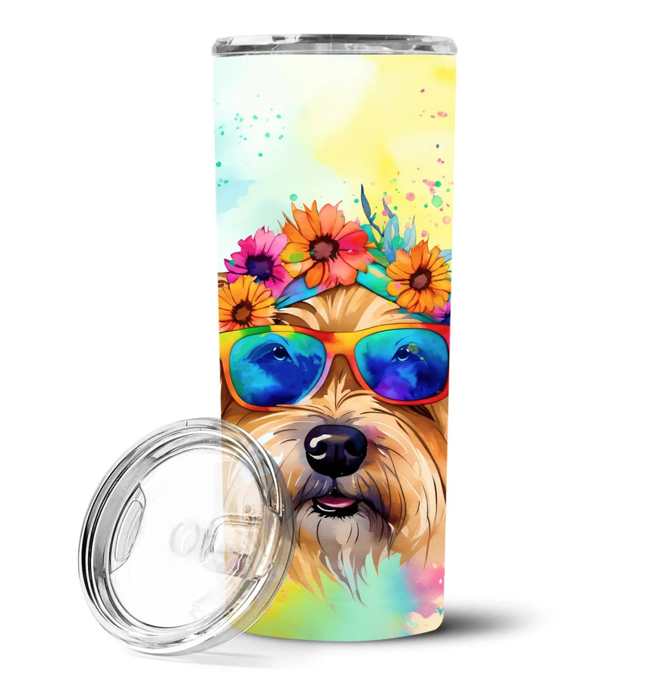 Pet Lover Stainless Steel Tumbler, 20 oz, Cane Corso Hippie Dawg-194030819579/Cane corso 2481, view 35