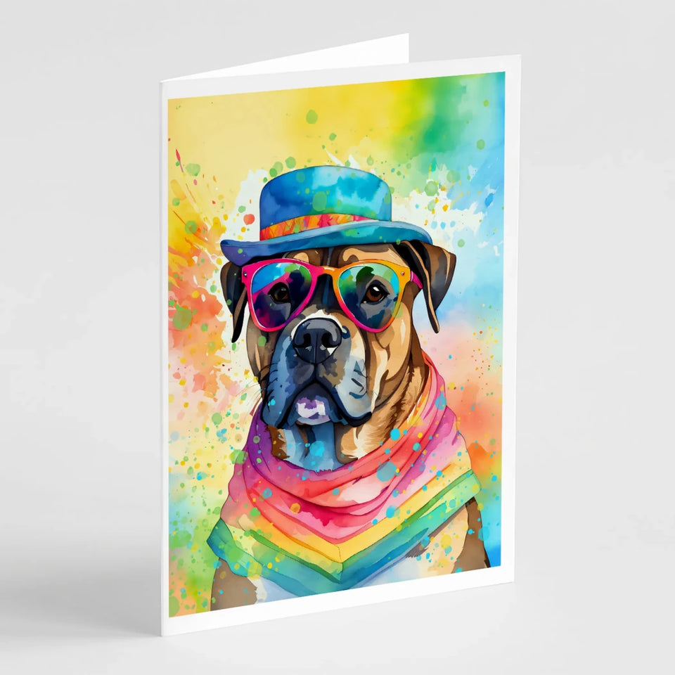 Hippie Dawg Greeting Cards - 5 x 7, Cane corso 2482, view 35