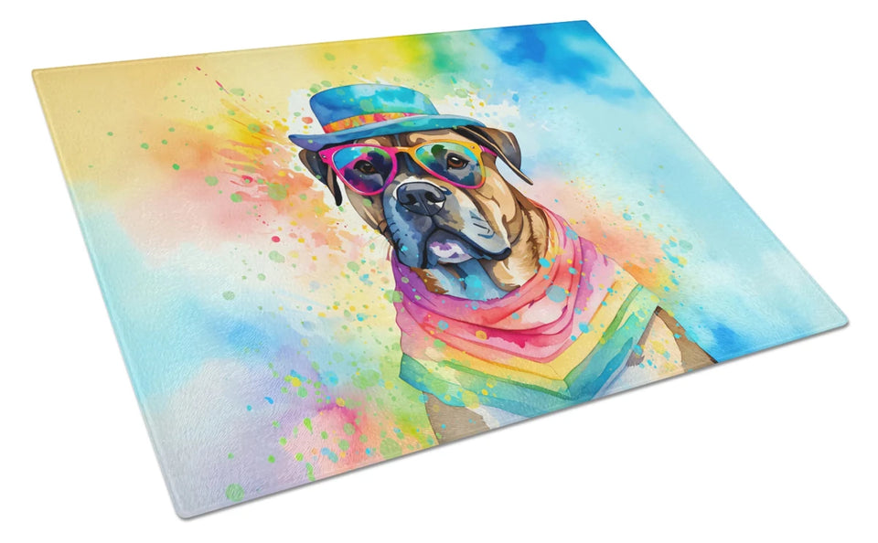 Hippie Dawg Glass Cutting Board - Large, Cane corso 2482, view 35